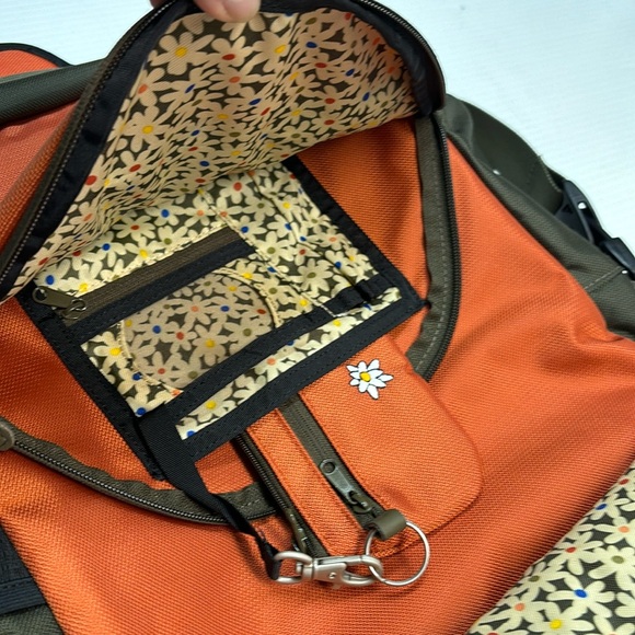 Sherpani Chica Orange/Brown Crossbody Bag - Picture 5 of 10